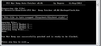 Ps3 Brick dopo conversione CEX2DEX-immagine.jpg