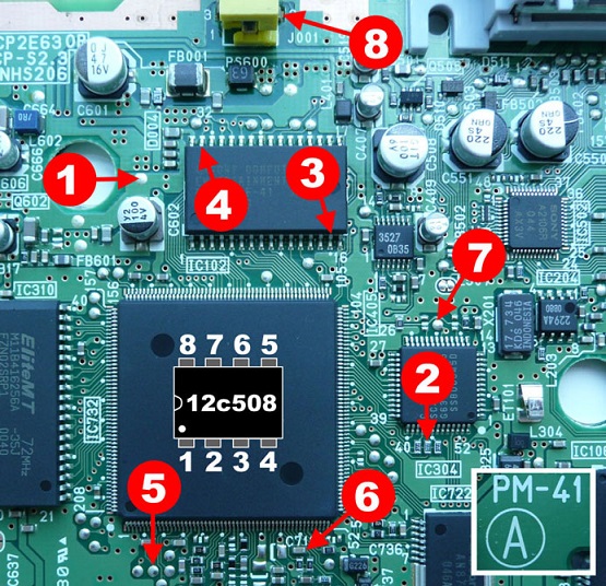 Nome: Modchip 8-Wire Install PM41a [102 ONLY].jpg
Visite: 481
Dimensione: 178.1 KB