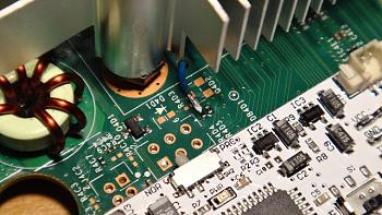 slim rgh matrix schermo nero dentro lo chassis metallico-cpurst2.jpg